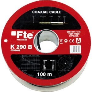 Cavo Coassiale 7mm Classe A Nero